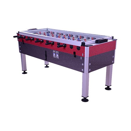 FM-306 GLASSED LED CHANGING CLOSED CIRCUIT FOOTBALL TABLE (6 Person)
